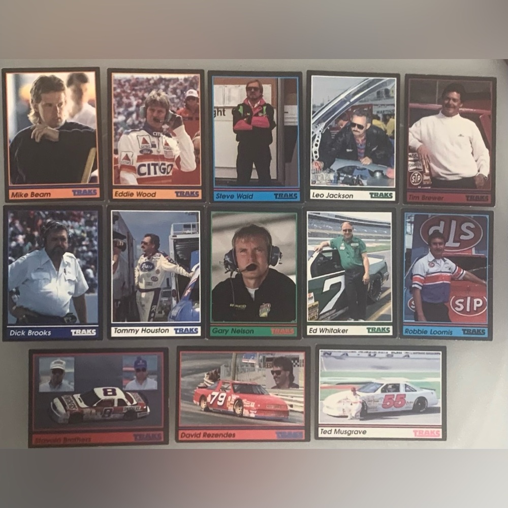 Vintage Racing Trading Cards - Assorted Colors “1991”